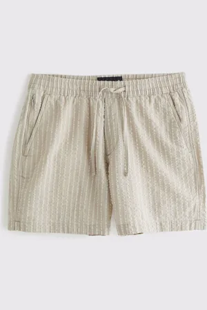 Abercrombie & Fitch 100% Cotton Pull-on Stripe Shorts small