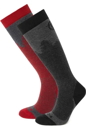 Tog 24 Black Aprica Ski Socks 2 Pack L