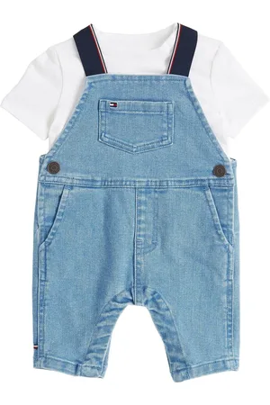 Tommy Hilfiger Blue Denim Dungarees 12