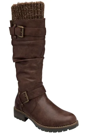 Lotus Brown Knee High Boots AU 8 (EU 39)