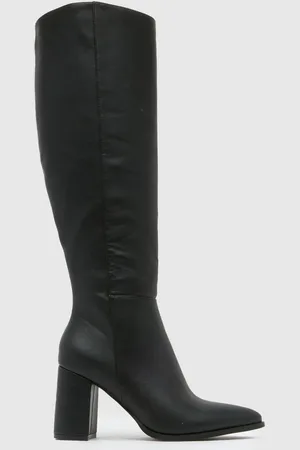 Schuh Diya Knee High Black Boots AU 8 (EU 39)