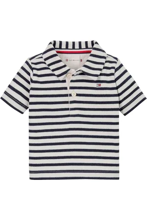 Tommy Hilfiger Rib Stripe Short Sleeve Polo Shirt 12