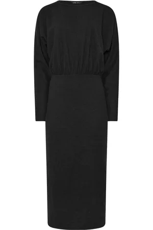 Long Tall Sally Textured Batwing Midi Dress AU 18 Tall
