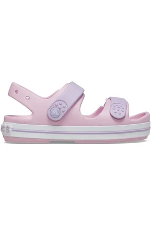 Crocs Pink Toddler Crocband Sandals AU 7 (EU 24)