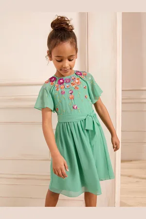 Love & Roses Embellished Chiffon Occasion Dress (5-16yrs) 12 Years (152cm)