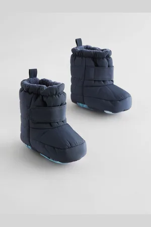 Next Navy Blue Thinsulate Lined Baby Snow Boots (0-24mths) Upto 3 Months (50