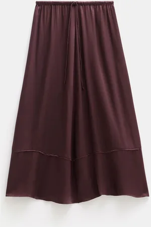 Hush Puppies Satin Maxi Skirt S