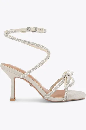 Kurt Geiger Silver Avery Sandals AU 5 (EU 36)