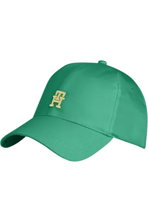 Tommy Hilfiger Green 100% Cotton 6 Panel Cap One