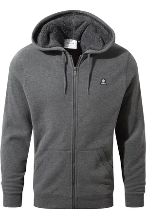 Tog 24 Grey Timble Sherpa Lined Hoodie XXL