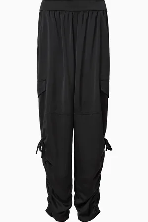 AllSaints AllSaints Black Kaye Trousers XS