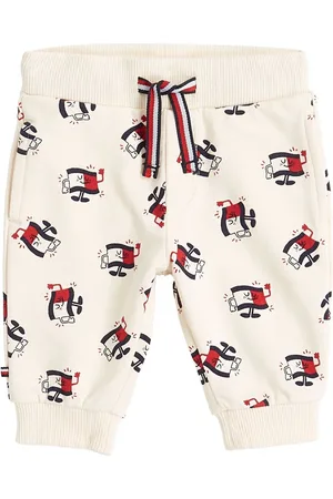 Tommy Hilfiger Natural Flag Joggers Upto 3 Months (50