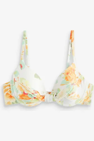 Laura Ashley Ecru Lydia Bikini Top 32 B