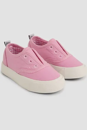 JoJo Maman Bébé Canvas Plimsole Shoes AU 10 (EU 28)
