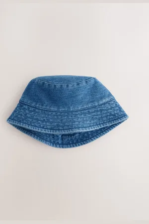 Next Blue Jersey 100% Cotton Baby Bucket Hat (0mths-2yrs) 1.5