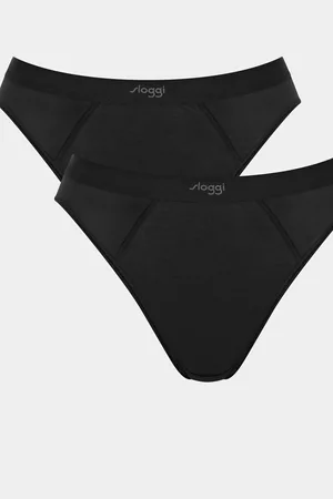 Sloggi EVER Ease White Tai Briefs 2 Pack XL