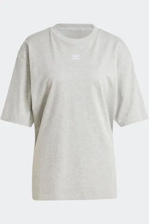 adidas Grey Boyfirend 100% Cotton Essential T-Shirt AU 8-10