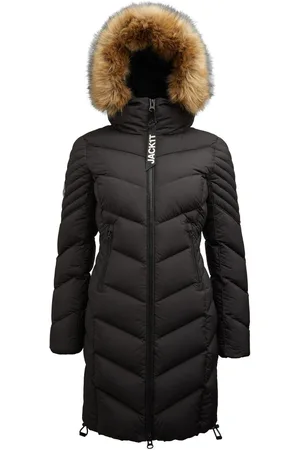 Jack1t Opium Luxe Parka Black Coat XS