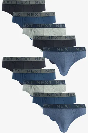 Next Blue 10 pack Cotton Rich Briefs S