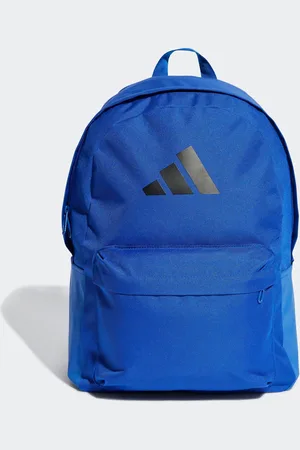 adidas Light Blue Classic 3 Bar Logo Backpack One