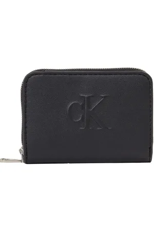 Calvin Klein Black Medium Zip Wallet One