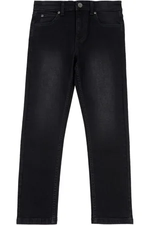 Lee Black Boys Luke Slim Fit Jeans 9