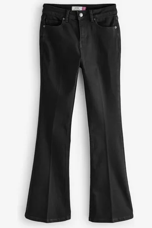 Next Black Hourglass Supersoft Flared Jeans AU 4 Petite