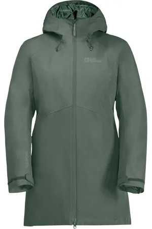 Jack Wolfskin Green Heidelstein Hooded Jacket S
