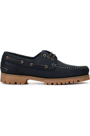 JONES BOOTMAKER Pickering 2 Leather Boat Shoes AU 9 (EU 43)