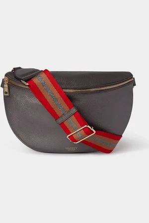 Osprey Grey The Hendrix Leather Sling Bag one
