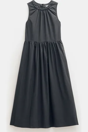 Hush Puppies Sleeveless Crew Neck Maxi 100% Cotton Dress AU 18