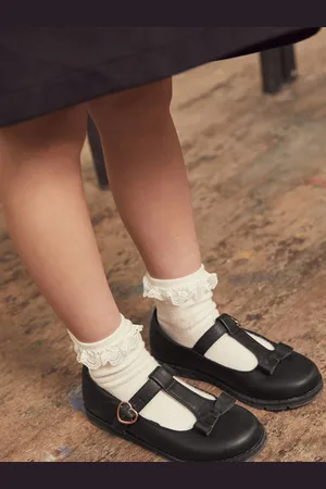 Next Standard Fit (F) School Junior Bow T-Bar Shoes AU 8.5 (EU 26)