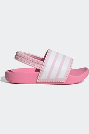 adidas Pink Adilette Estrap Slides AU 9 (EU 26.5)