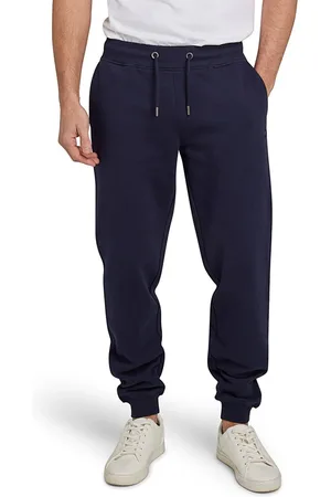 Raging Bull Blue 100% Cotton Cuffed Sweatpants M
