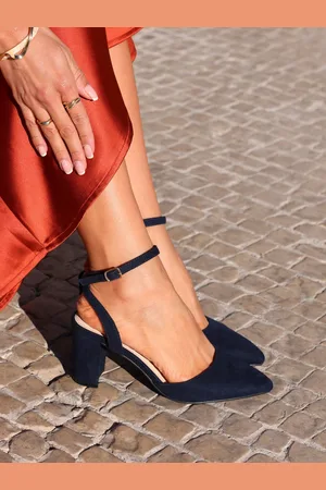 Linzi Larsa Wide Fit Pointed Toe Court Shoes AU 9 (EU 40)
