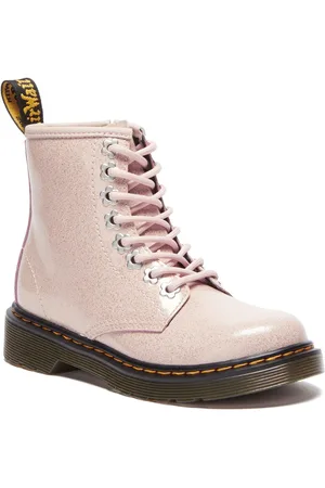 Dr. Martens Pink Junior 1460 Virginia Lace-Up Boots AU 12 (EU 31)