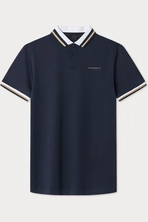 Hackett Classic Fit Sport Stretch Piqué Polo Shirt L