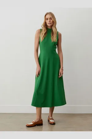 Finery London Pia Ponte Jersey Sleeveless Midi Dress 12