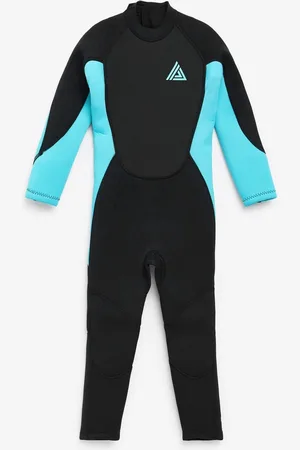 Next Black/Blue Long Sleeve Wetsuit (1-16yrs) 7