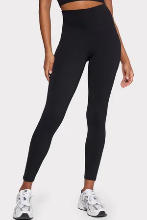 Chelsea Peers Black Soft Stretch High-Rise Leggings AU 16