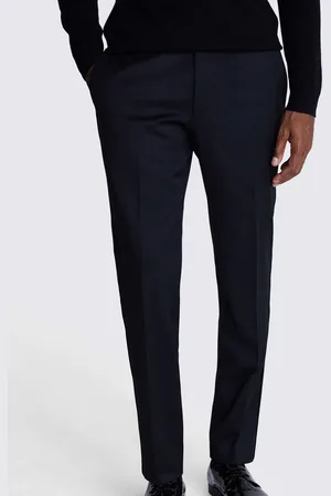 DKNY MOSS Black Slim Fit Dress Trousers 40W x 31L (UK 40 R)