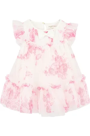 Angels Face Rosebud Flower Dress 7492cm