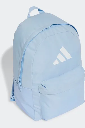 adidas Blue Classic 3 Bar Logo Backpack One