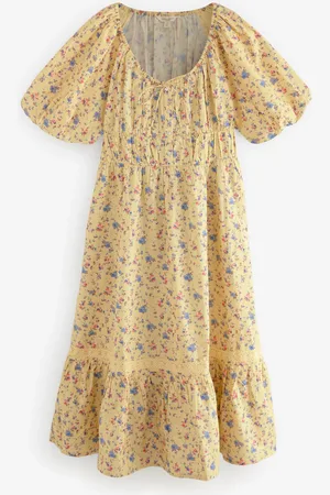 Laura Ashley 100% Cotton Priory Floral Ditsy Midaxi Dress AU 16