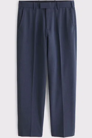Abercrombie & Fitch Blue Classic Suit Trousers