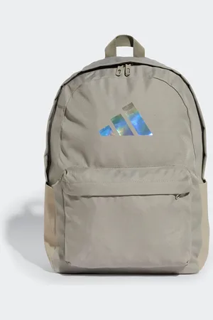 adidas Brown Classic 3 Bar Logo Backpack One