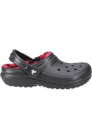 Crocs Black Classic Lined Clogs AU 11 (EU 29)