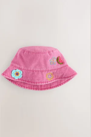 Next Denim Pink Denim Bucket Hat (3mths-16yrs) 11