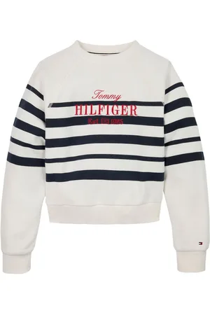 Tommy Hilfiger Cream Crew Neck Sweatshirt 8 Years (128 cm)