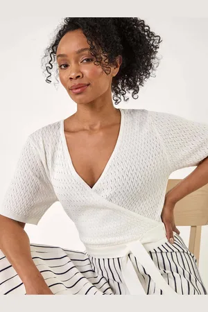 Roman Petite Petite Wrap Knitted Dress AU 14